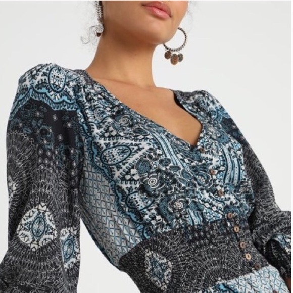 Free People Mexicali Rose Maxi Dress - Picture 4 of 8